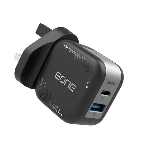 رأس جداري EONE بمنفذ USB و Type C منفذ بقوة 35W يدعم تقنية الشحن سريع PD