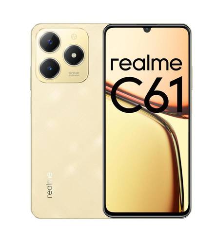 جوال ذهبي REALME C61 256GB/8RAM