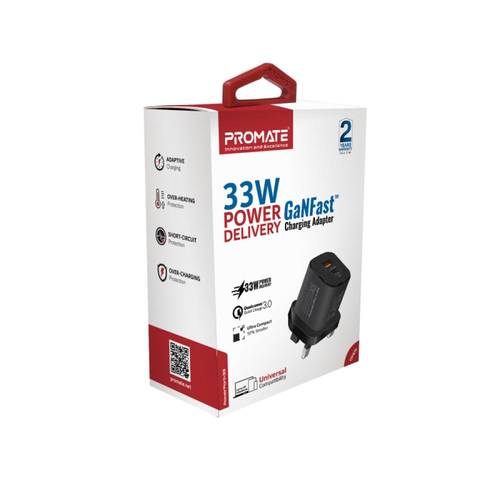 راس جداري 33W ابيض TC-1USB PROMATE