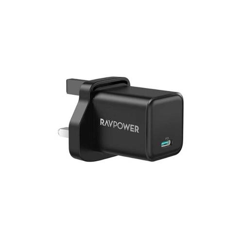 رأس جداري RAVPOWER  منفذ Type C بقوة 30W بتقنية PD