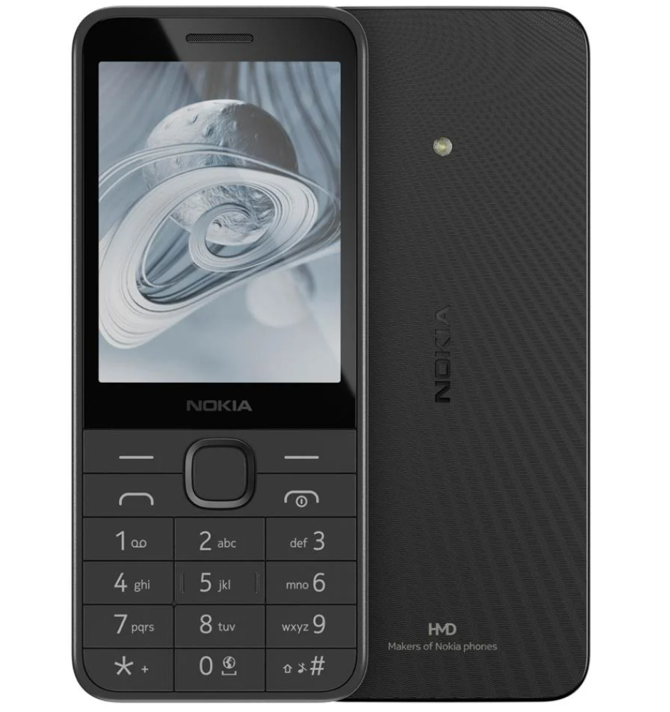 جوال نوكيا - Nokia 215 - شريحتي اتصال - اسود 