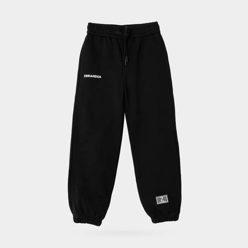 Black Kids Closed Pants