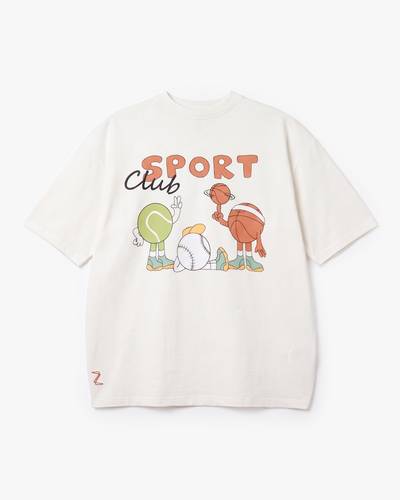 Sports Club White T-Shirt