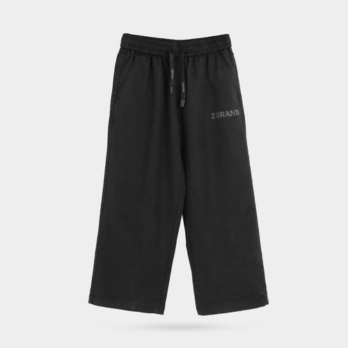 Black Washed Kids Pant