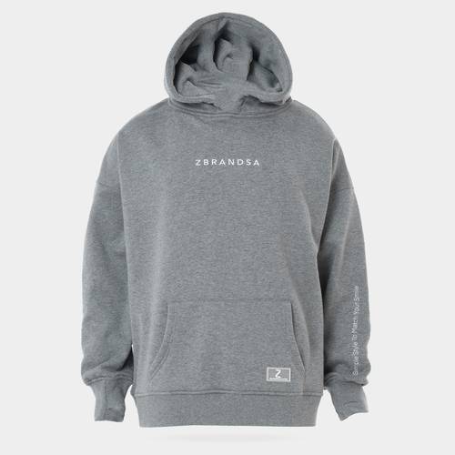 Gray Hoodie-Simple Style