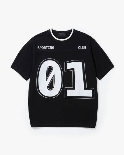 01 Black Jersey T-Shirt