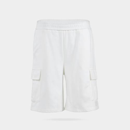 White Cargo Shorts