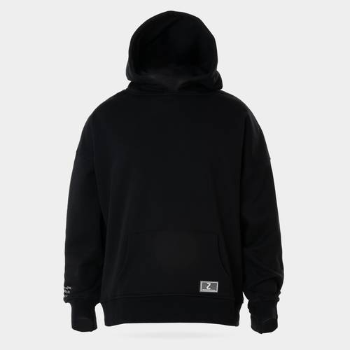 Black Hoodie-Simple Style