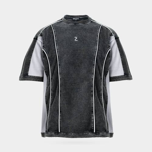 Detailed Black T-Shirt