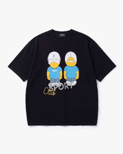 Sports Club Black T-Shirt