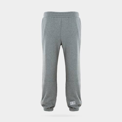 Gray Closed Pants - Simple Style