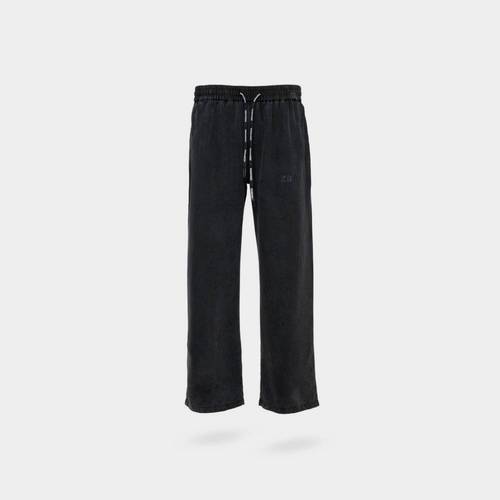 Black Washed Pants