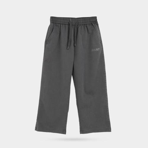 Grey Washed Kids Pants