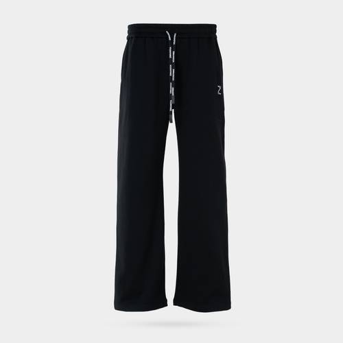 Black Open Summer Pants