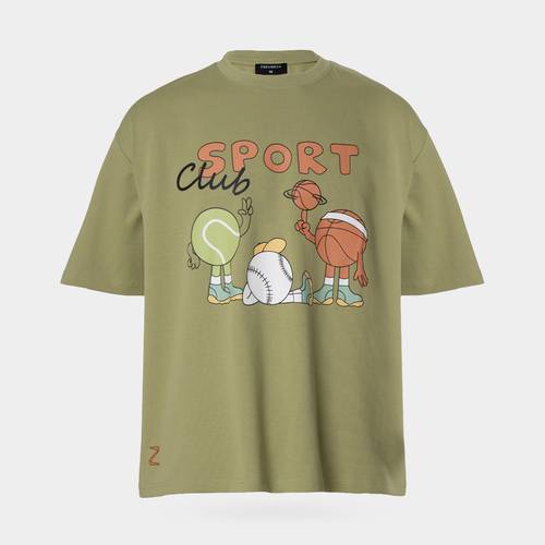 Sports Club Green T-Shirt