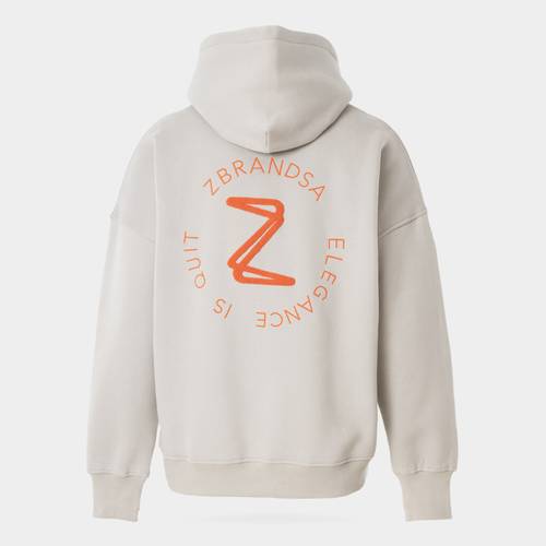 Big Z Beige Hoodie