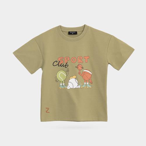Sports Green Kids T-Shirt