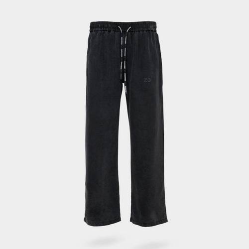 Black Washed Pants