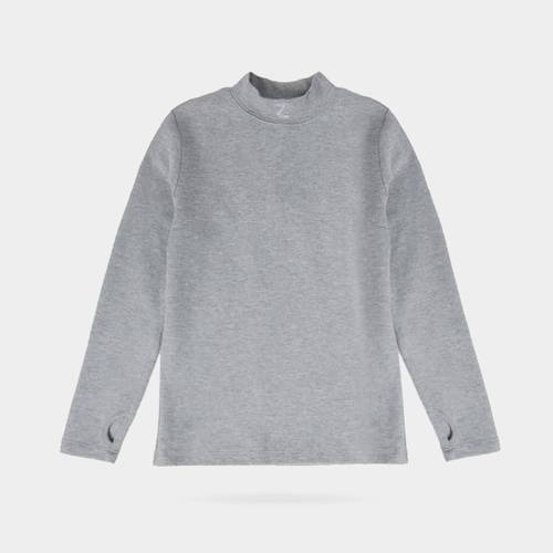 Z Grey High Neck - Kids