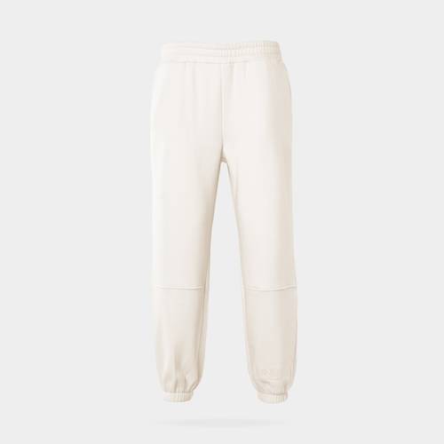 Off White Closed Pants - Simple Style