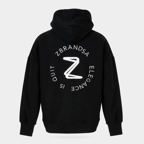 Big Z Black Hoodie