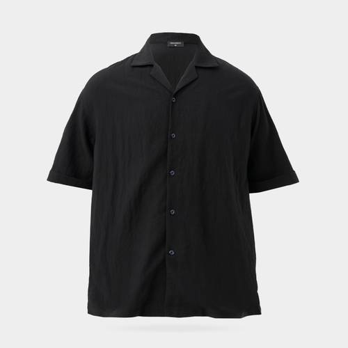 Black Linen - Shirt