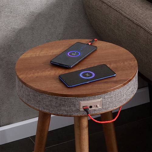  طاولة +شاحن +بطارية +مكبر صوت 360 درجة