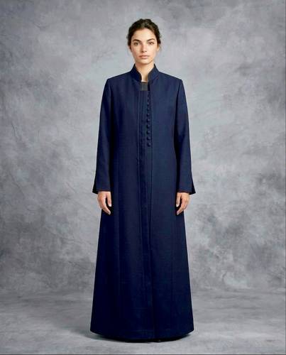 abaya  Ghamar Line | Navy veil