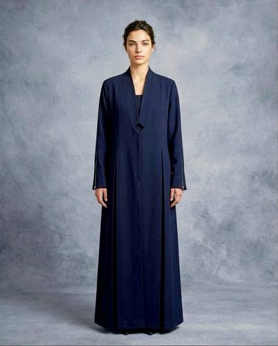 Ghamar Line | Navy Aura abaya