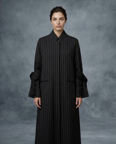 abaya Ghamar Line| Pin Noir