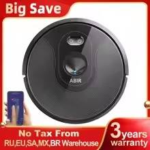 مكنسة روبوت ABIR X6PRO – شفط 6000Pa وتنظيف ذكي متكامل