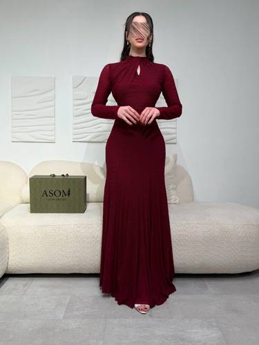 فستان ساندرا عودي  - (XXXXL) الخصر 38 انش : الصدر 44 انش