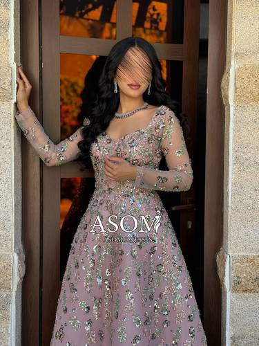 فستان اريان - (XXXXL) الصدر:١٠٨سم , الخصر:٩٧سم