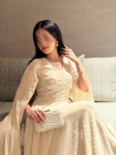 جلابيه ليان  - (XXXL) الصدر:١٠٢سم , الخصر:٩١سم