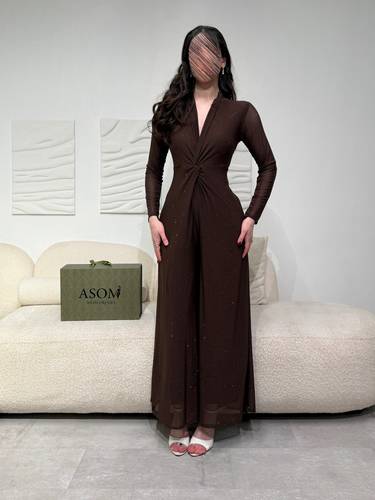 جمبسوت عتاب بني  - (XXXXL) الخصر 38 انش : الصدر 44 انش