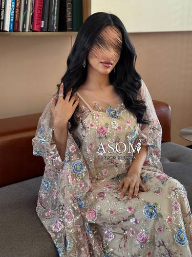 جلابية وفاء  - (XXXXL) الخصر 38 انش : الصدر 44 انش