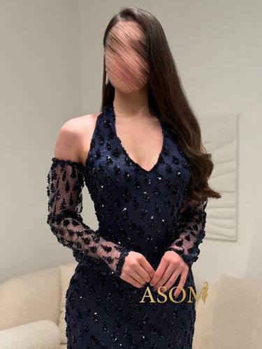 فستان سومي  - (XS) الخصر 24 انش : الصدر 30 انش