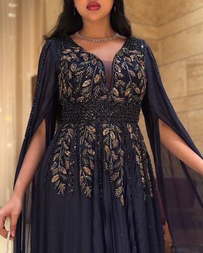 فستان دانا  - (XXXXL) الصدر:١٠٨سم , الخصر:٩٧سم