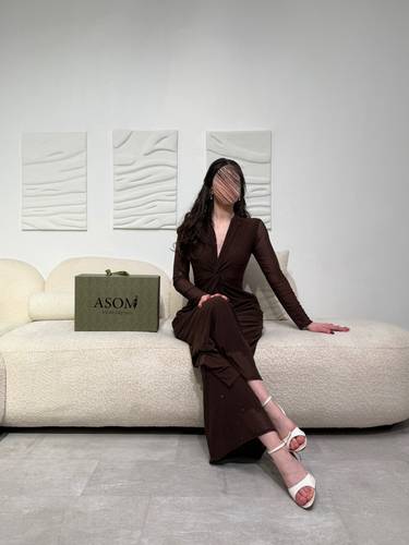 جمبسوت عتاب بني  - (XXXXL) الخصر 38 انش : الصدر 44 انش