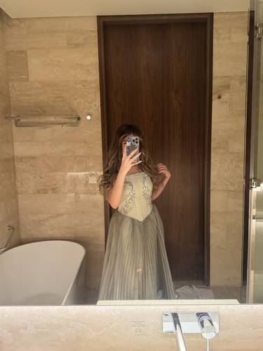 فستان نوريان - (XXXL) الصدر:١٠٢سم , الخصر:٩١سم