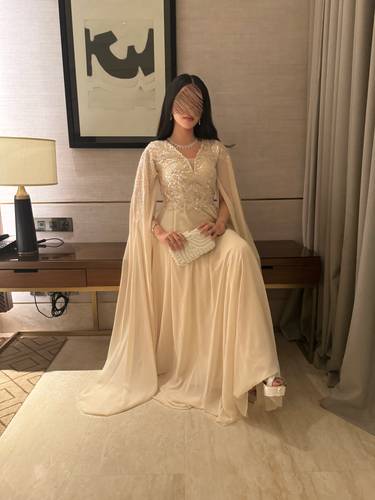 جلابيه ليان  - (XXXL) الصدر:١٠٢سم , الخصر:٩١سم