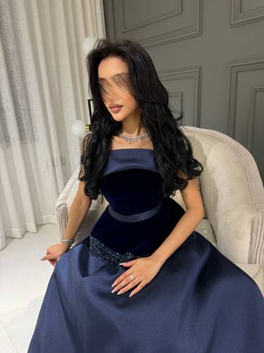 فستان انغام - (XXXL) الصدر:١٠٢سم , الخصر:٩١سم