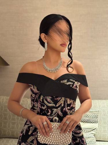 فستان اروينا  - (XXXL) الصدر:١٠٢سم , الخصر:٩١سم