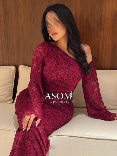 فستان ميسالين - (XXXL) الصدر:١٠٢سم , الخصر:٩١سم