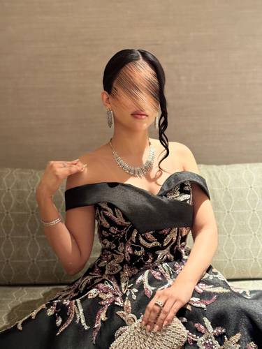 فستان اروينا  - (XXXL) الصدر:١٠٢سم , الخصر:٩١سم
