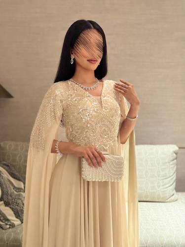 جلابيه ليان  - (XXXL) الصدر:١٠٢سم , الخصر:٩١سم
