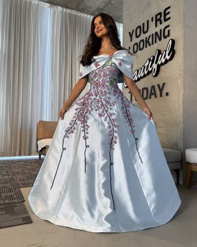 فستان ميلارا  - (XXXL) الصدر:١٠٢سم , الخصر:٩١سم