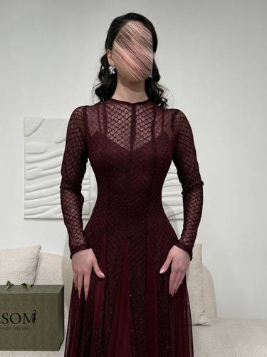 فستان لاتينا توتي - (XXXXL) الخصر 38 انش : الصدر 44 انش