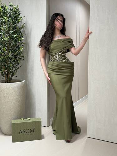 فستان سديما - (XS) الخصر 24 انش : الصدر 30 انش