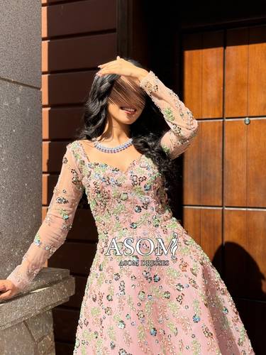 فستان اريان - (XXXXL) الصدر:١٠٨سم , الخصر:٩٧سم